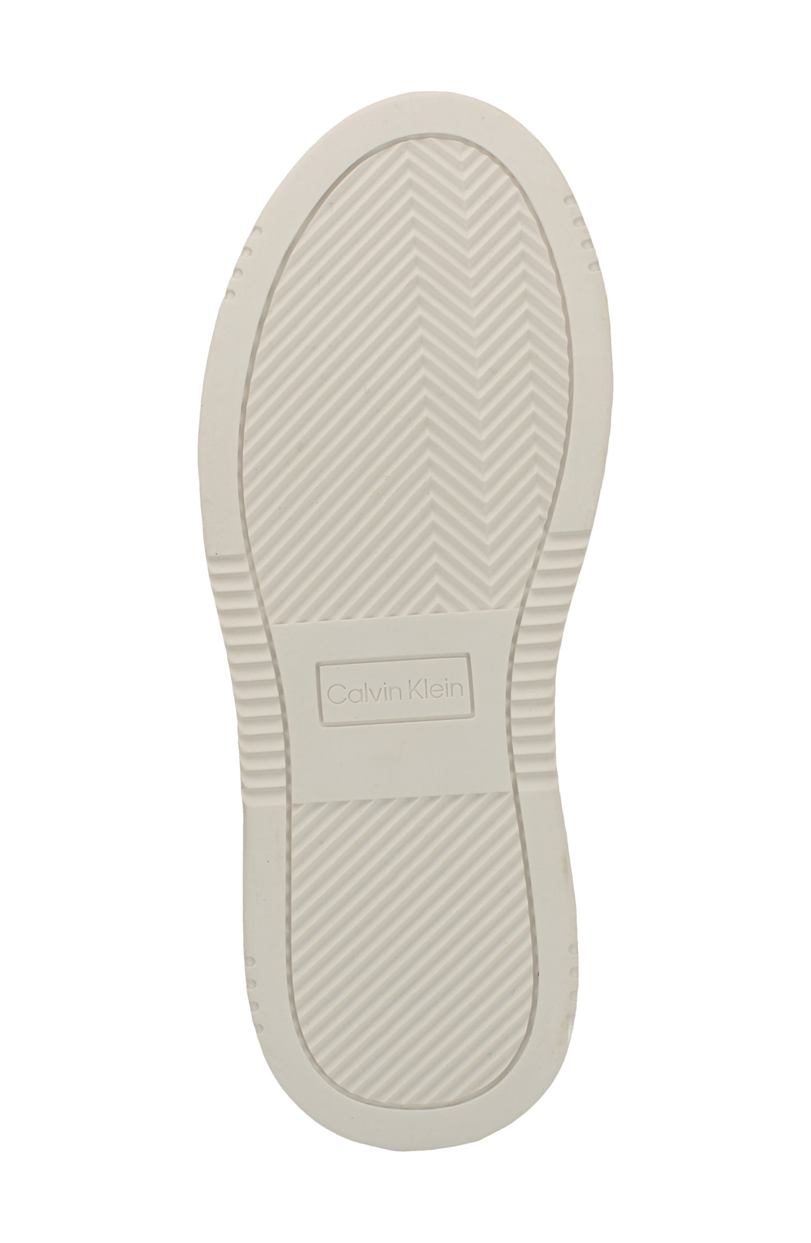 Calvin Klein Pozay Faux Shearling Sneaker, Alternate, color, Black