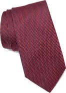 Jack Victor Micro Houndstooth Silk Tie