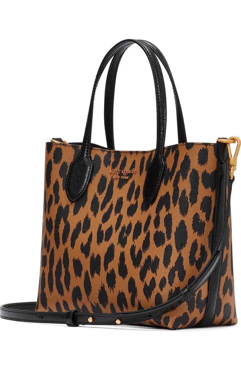 Kate Spade New York bleecker modern leopard print tote, Alternate, color,