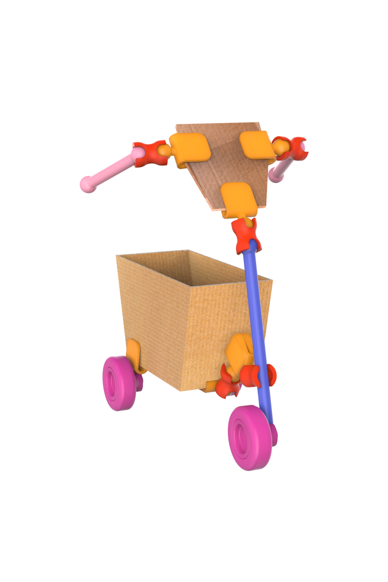 Arts and Crafts Vehicle Building Kit, Alternate, color, No Color