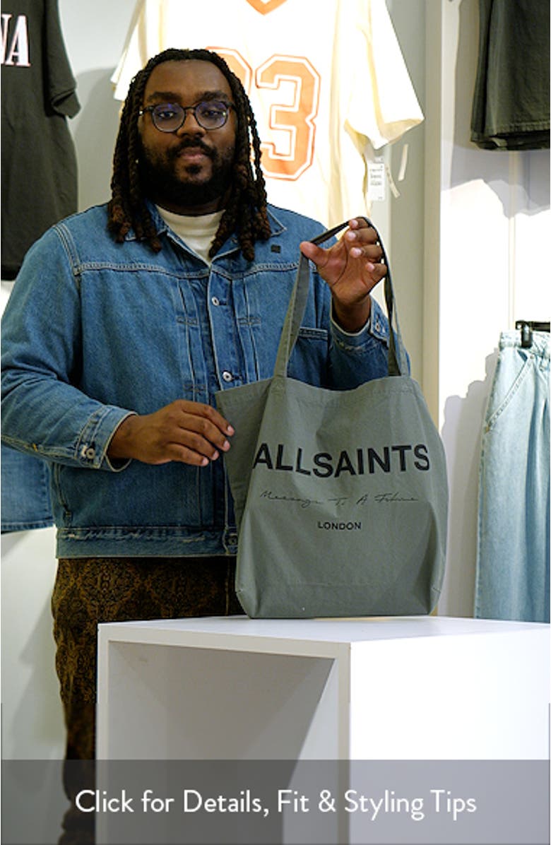 Future Cotton Canvas Tote, sales video thumbnail