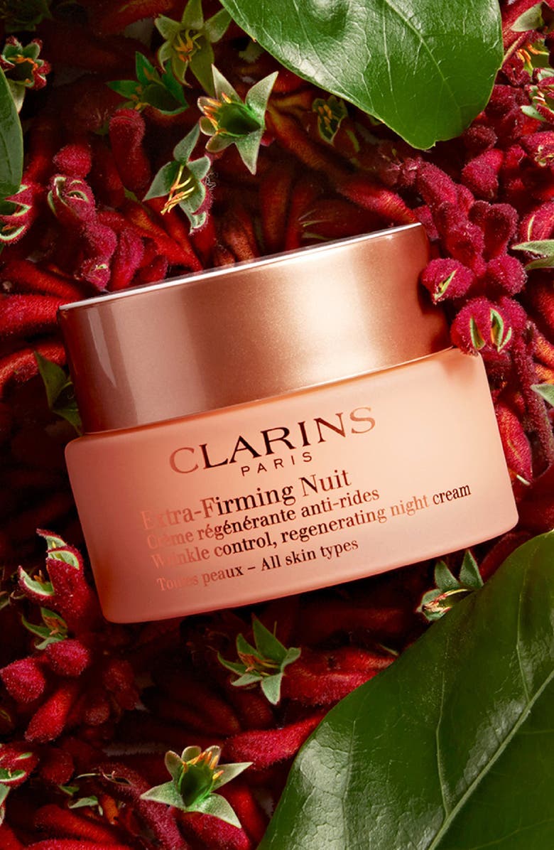 Clarins Extra-Firming Wrinkle Control Regenerating Night Cream for All Skin Types, Alternate, color, 