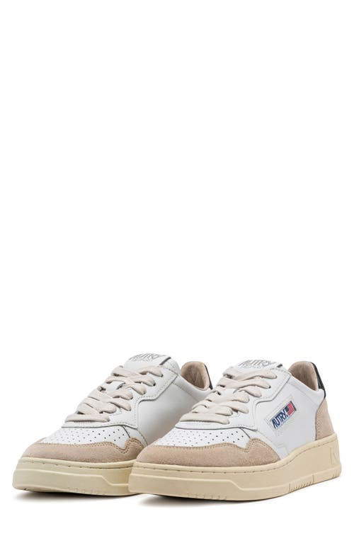 Autry Leather Low-top Sneakers With Perforated Toe Box