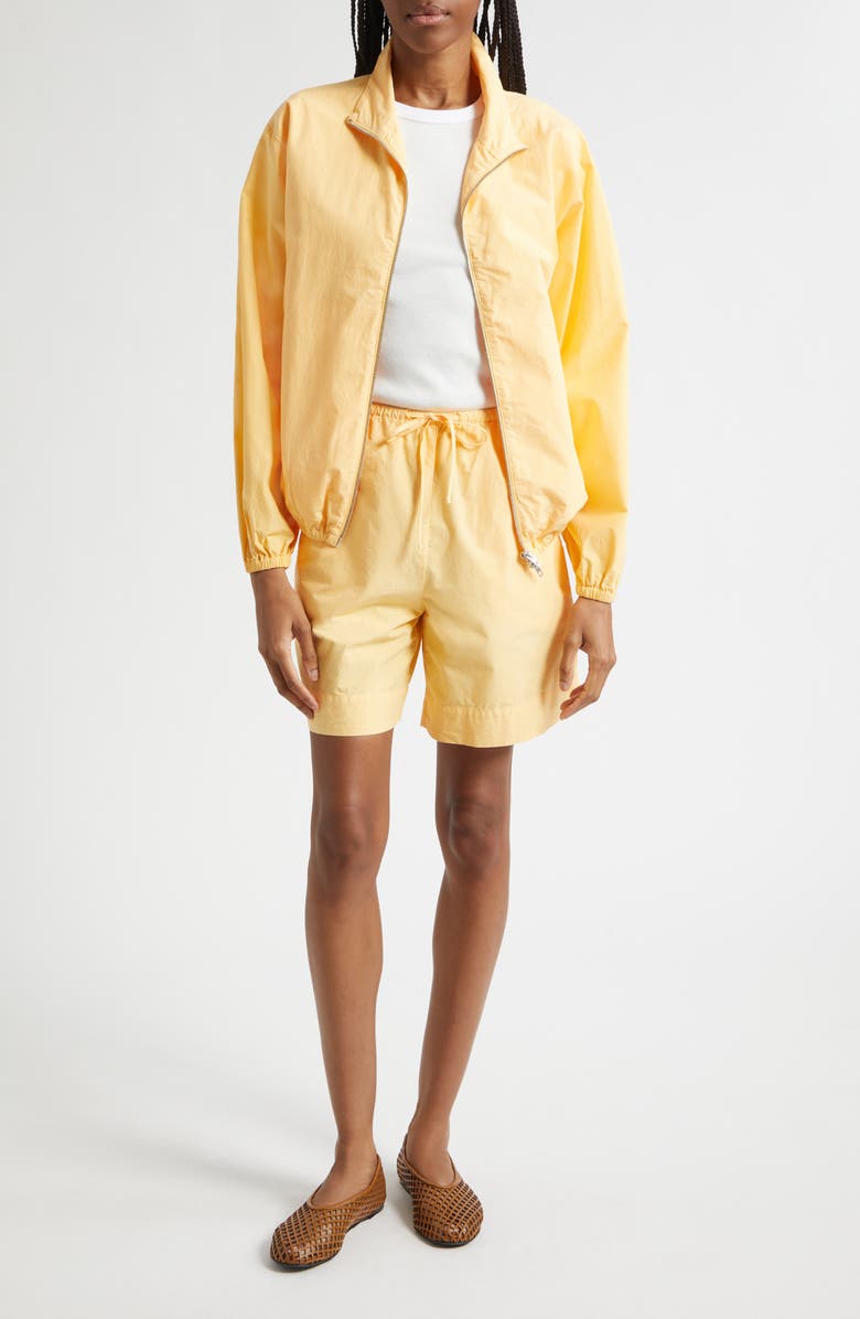 LESET Kyoto Cotton Windbreaker, Alternate, color, Zest