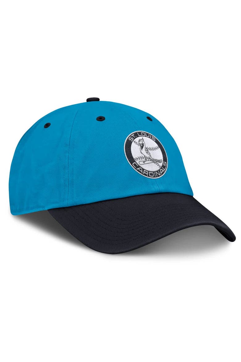 Men's Nike Blue/Navy St. Louis Cardinals Neon 90s Club Adjustable Hat, Alternate, color, Blue