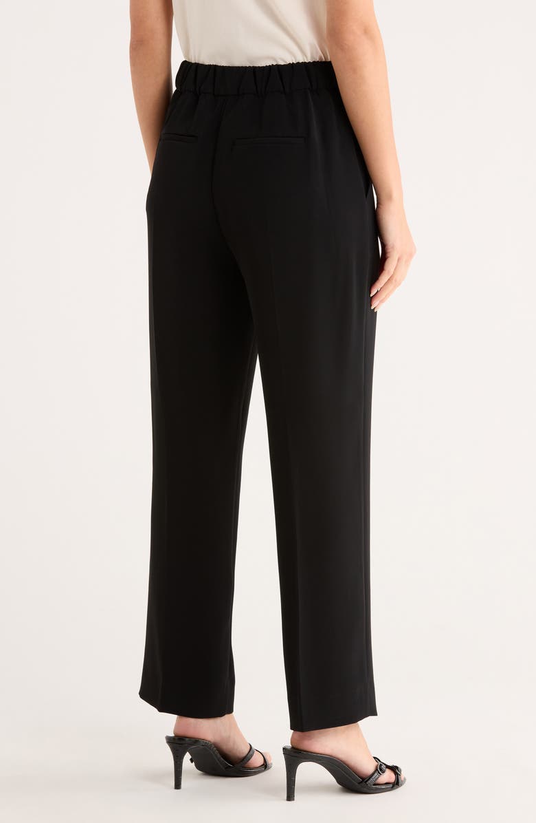 Derek Lam 10 Crosby Reagan Pull-On Pants, Alternate, color, Black
