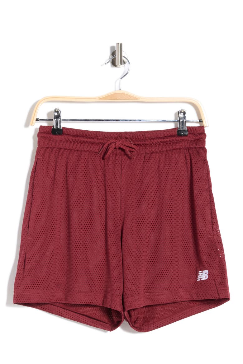Sport Essentials Mesh Shorts, Alternate, color, BURGUNDY