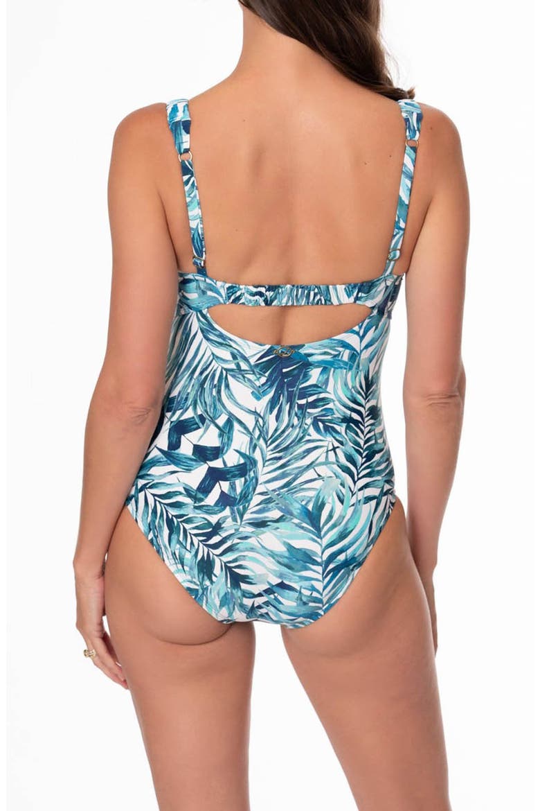 Jolie One-Piece Swimsuit, Alternate, color, DEPTHS