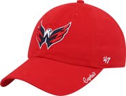 '47 Women's '47 Red Washington Capitals Team Miata Clean Up Adjustable Hat