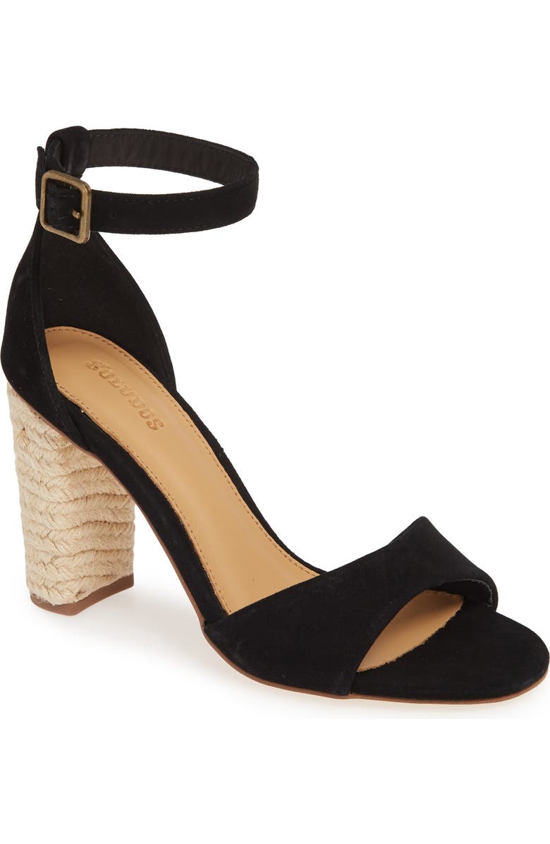 Soludos Capri Espadrille Heel Sandal, Main, color,