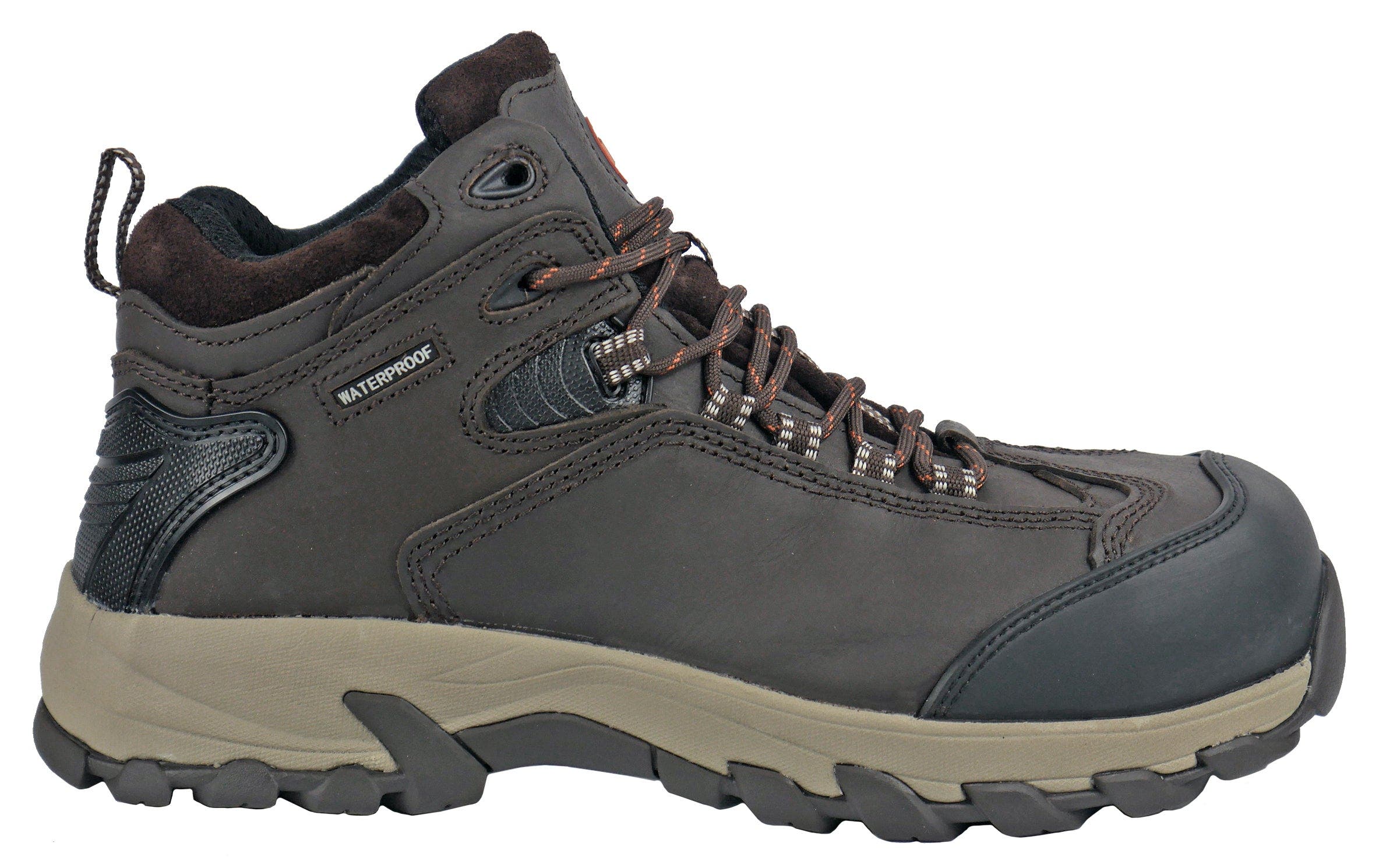 Hoss Boot Company HOSS Frontier Composite Toe Waterproof Work Boot, Alternate, color, Brown