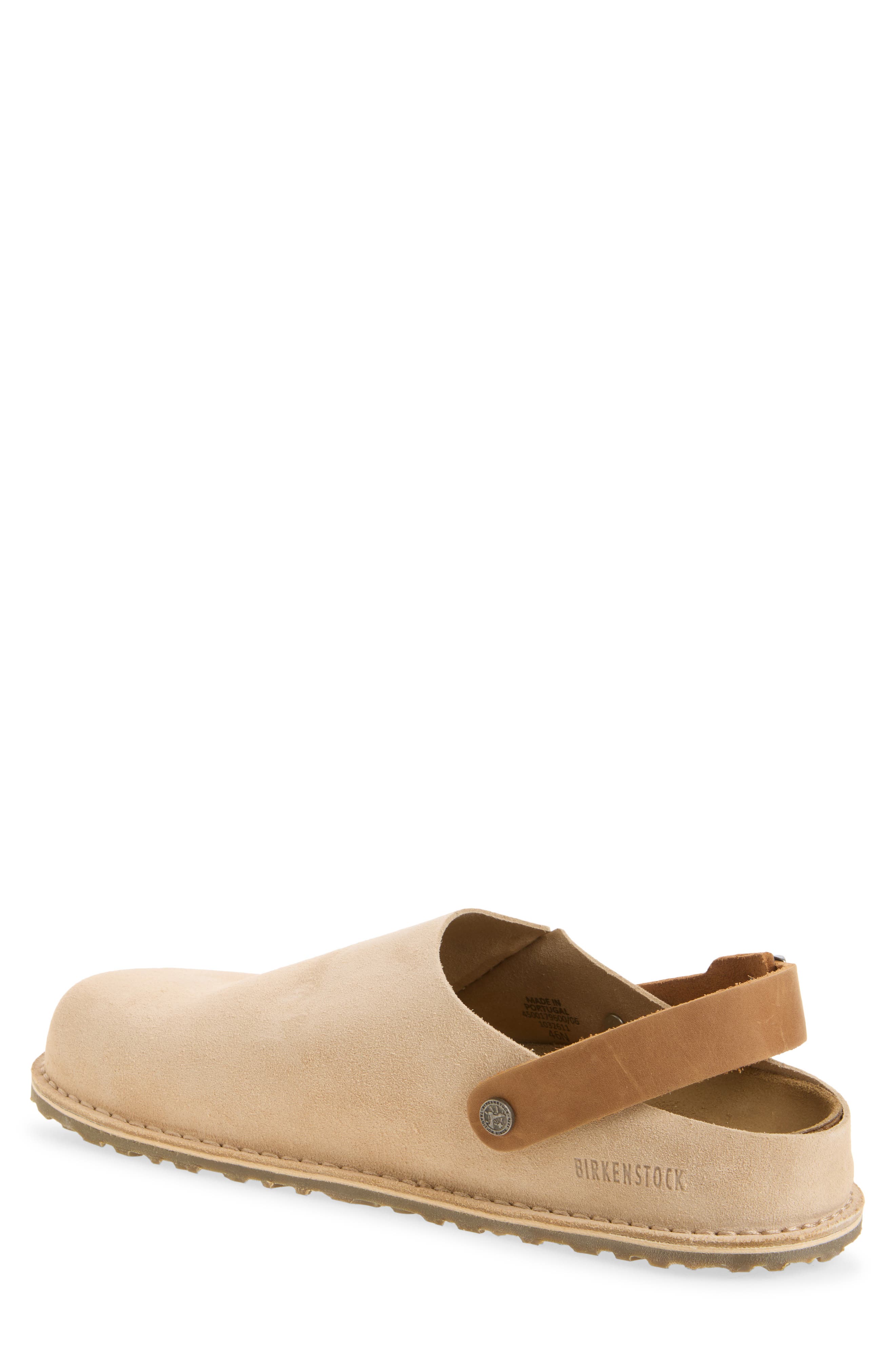Lutry 365 Leather Clog, Alternate, color, SUEDE LEATHER