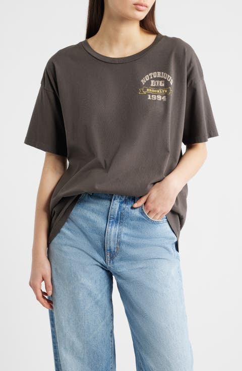 Notorious B.I.G. Brooklyn 1994 Cotton Graphic T-Shirt