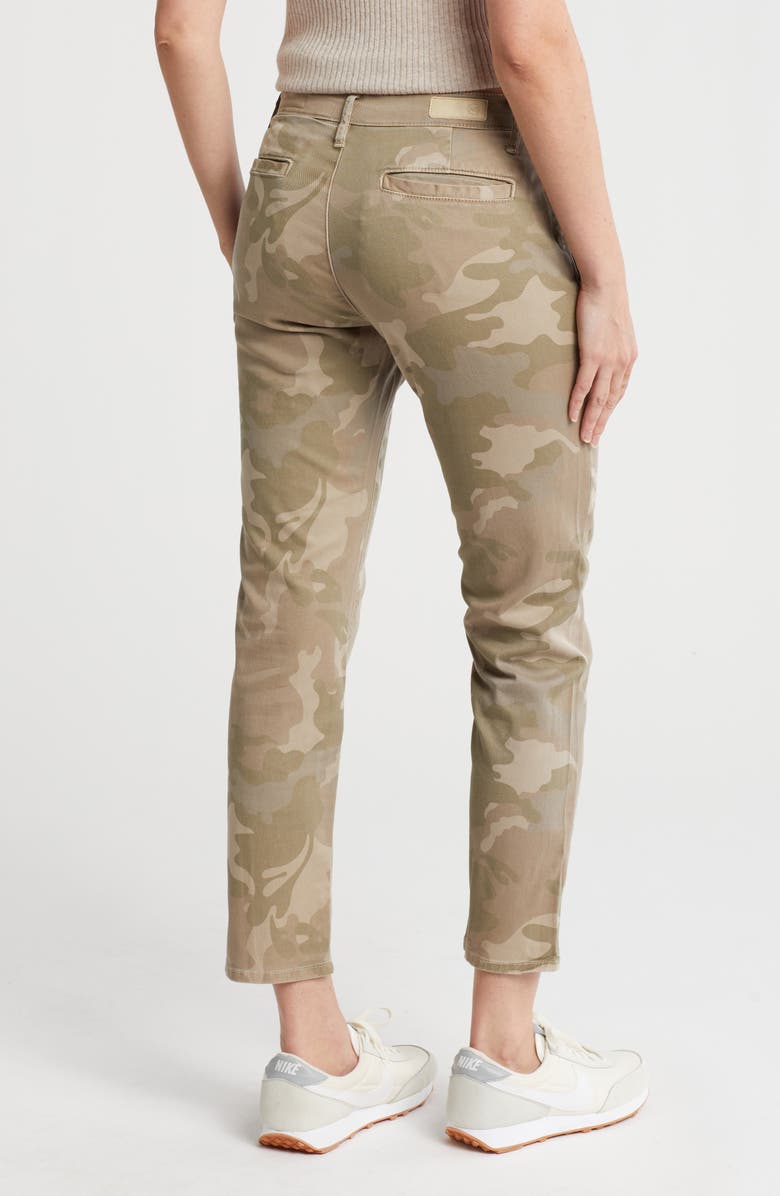 AG Caden Tailored Ankle Pants, Alternate, color, At Ease Camo Natural Multi