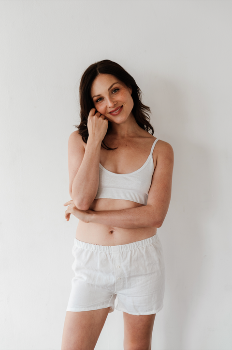 100% Organic Linen Boxer Shorts