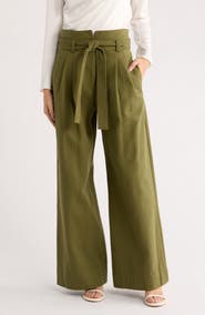 A.L.C. Emily Belted Twill Pants