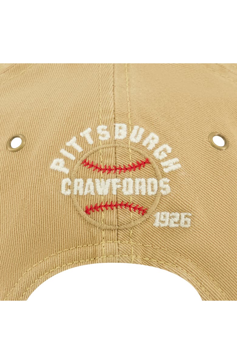 Blue Marlin Pittsburgh Crawfords 1926 Baseball Cap, Alternate, color, Curry