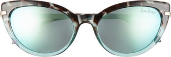 Lilly Pulitzer® Halona 55mm Polarized Cat Eye Sunglasses  display picture 1