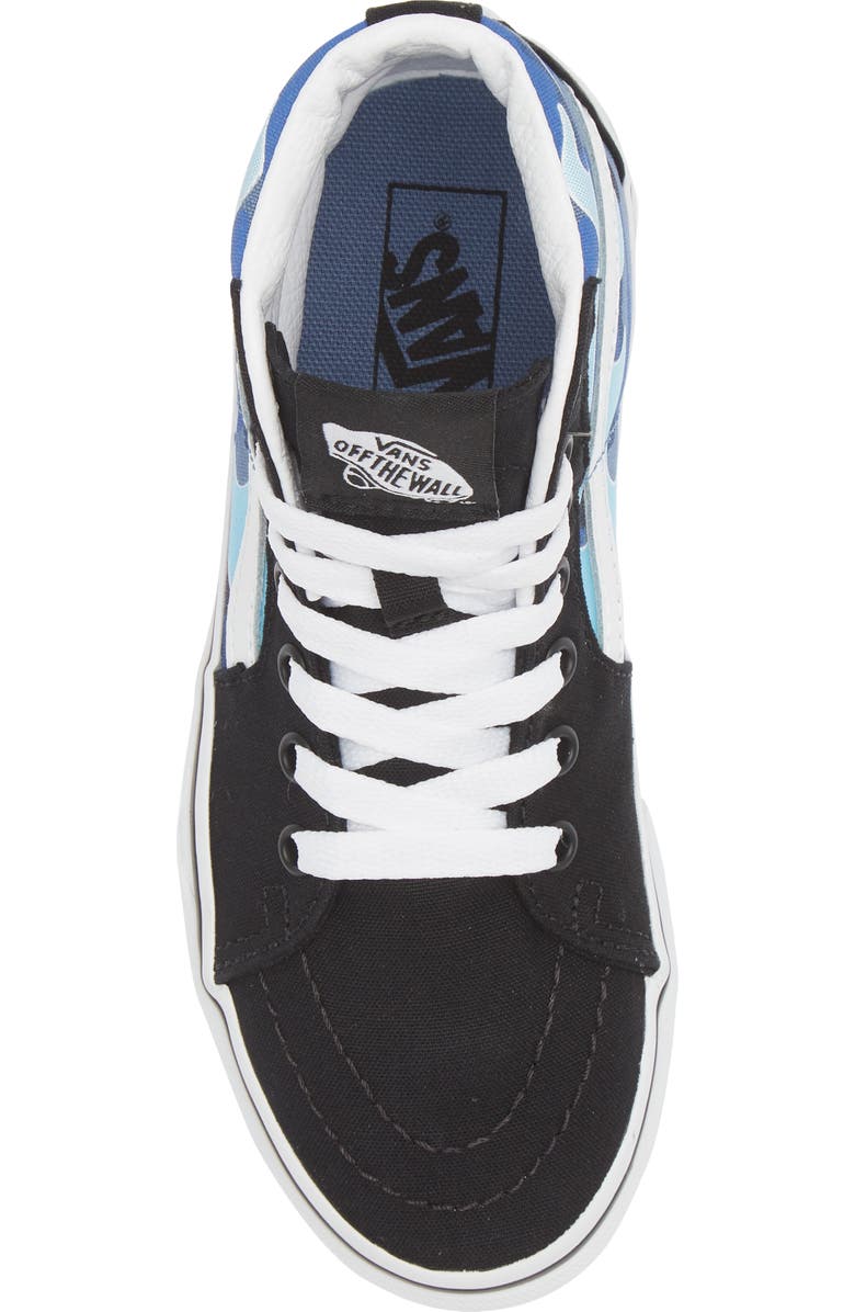 Vans Sk8-Hi Camo Flame High Top Sneaker, Alternate, color,