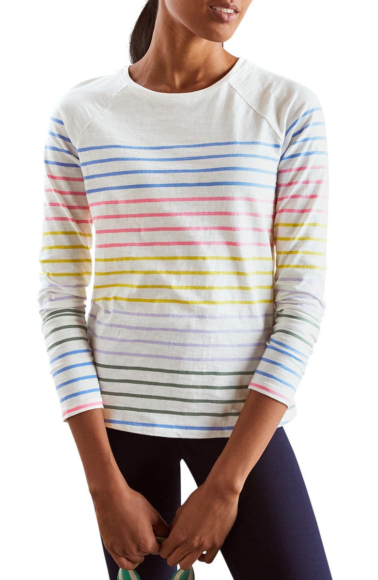 Boden Stripe Cotton Shirt, Main, color,