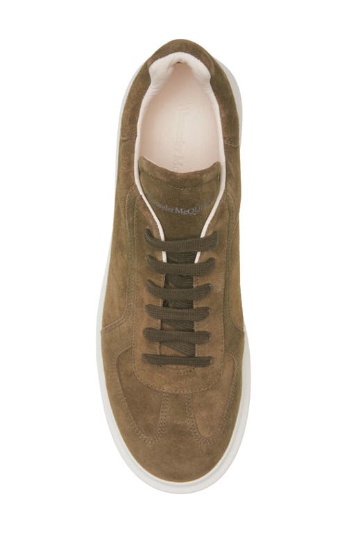 Alexander Mcqueen Oversize Retro Sneaker In Mud