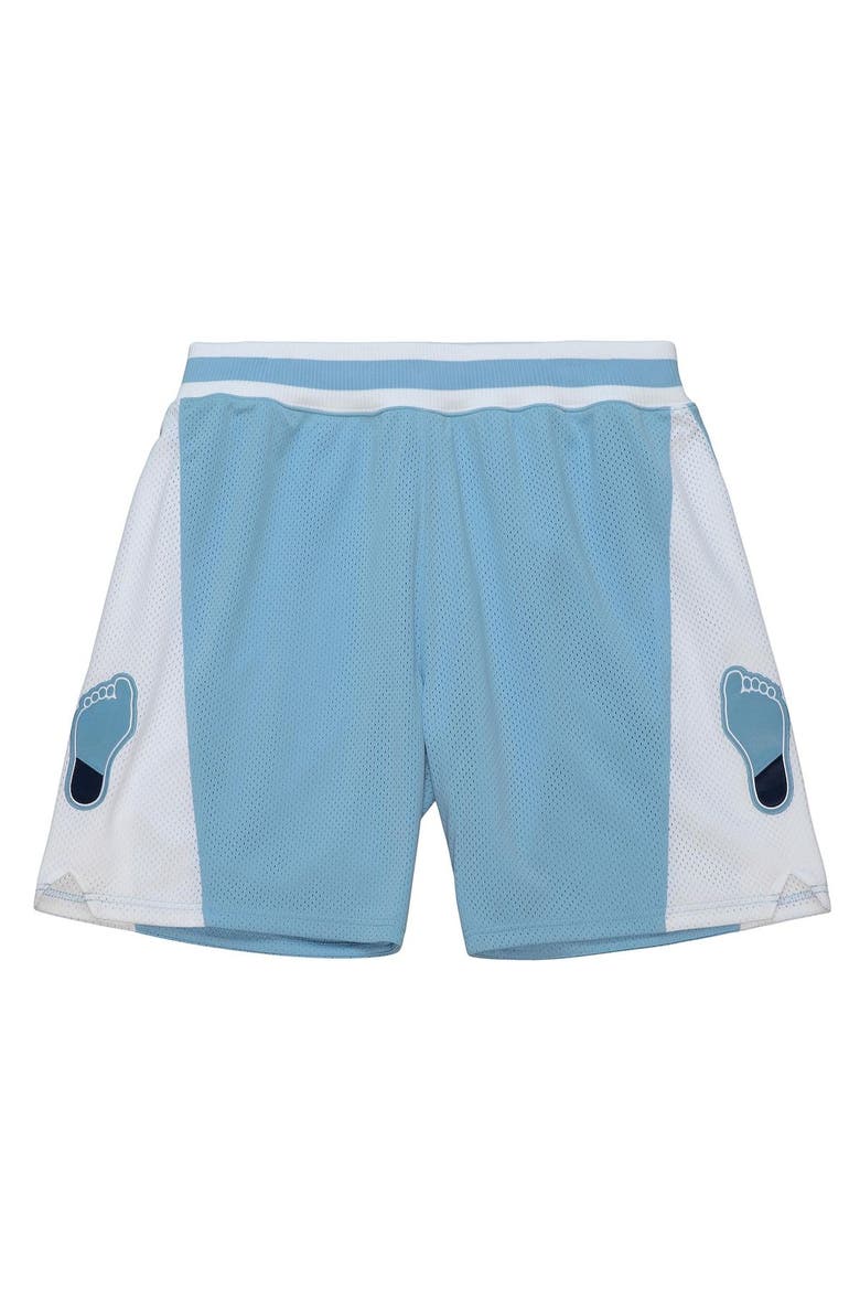 Men's Mitchell & Ness Michael Jordan Carolina Blue North Carolina Tar Heels Authentic Throwback Shorts, Alternate, color, Light Blue
