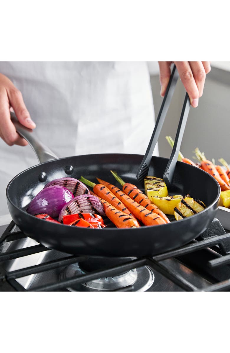 GreenPan Infinite Set of 3 Hard Anodized Fry Pans, Alternate, color,