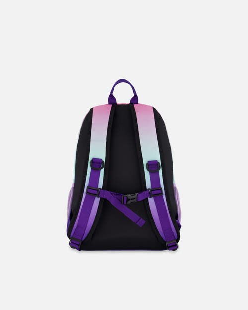 Deux Par Deux Kids Backpack In Purple