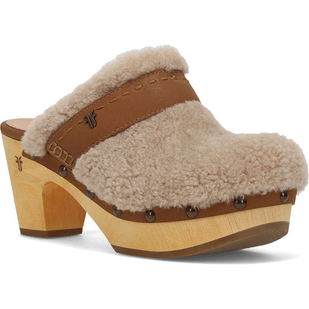 Frye Jessica Clog In Brown
