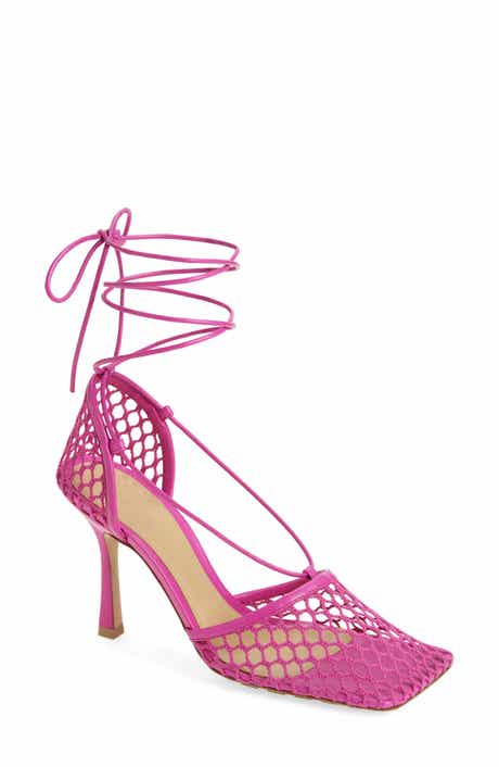 Bottega Veneta Stretch Lace-Up Sandal
