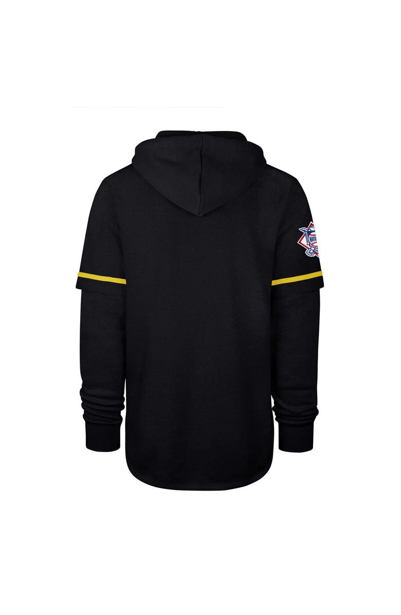 '47 Men's '47 Navy Milwaukee Brewers Shortstop Pullover Hoodie, Alternate, color,