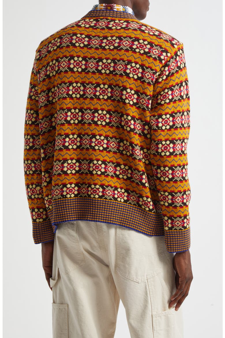 Bracken Sweater, Alternate, color, BROWN MULTICOLOR