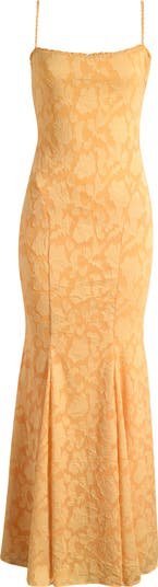 HOUSE OF CB Joan-A Lace-Up Back Maxi Dress | Nordstrom