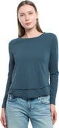 WILT Clothing Long Sleeve Mock Layer Tee