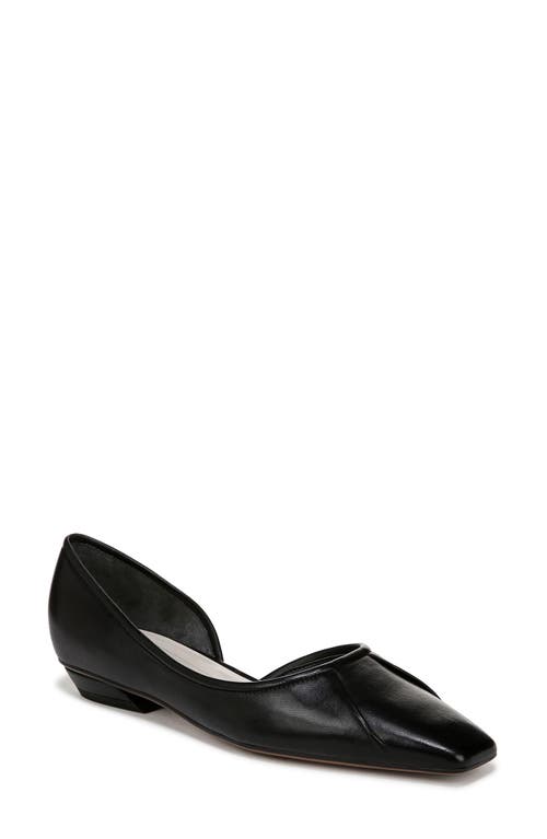 Shop Sarto By Franco Sarto Debrah Half D'orsay Flat In Black