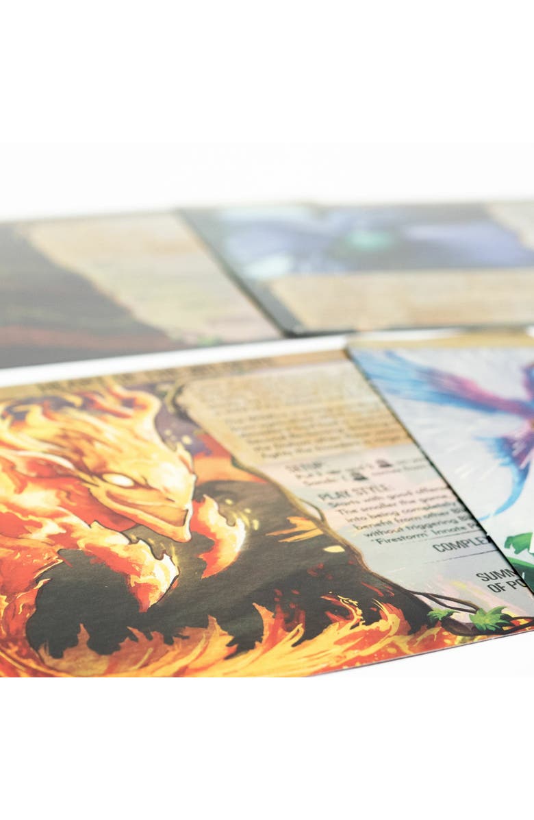 Greater Than Games Spirit Island Feather & Flame Premium Foil Spirit Panels 4 Panels, Alternate, color, Multicolored