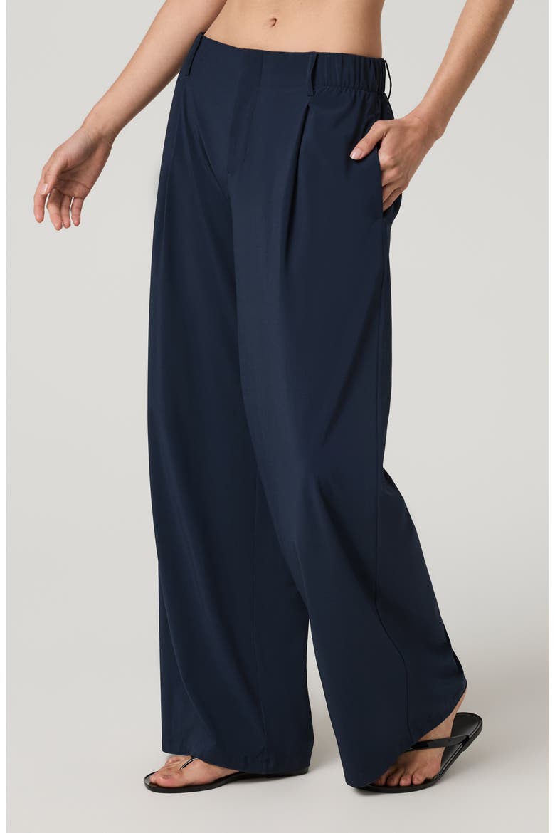 Villa Wide Leg Trousers, Alternate, color, INK