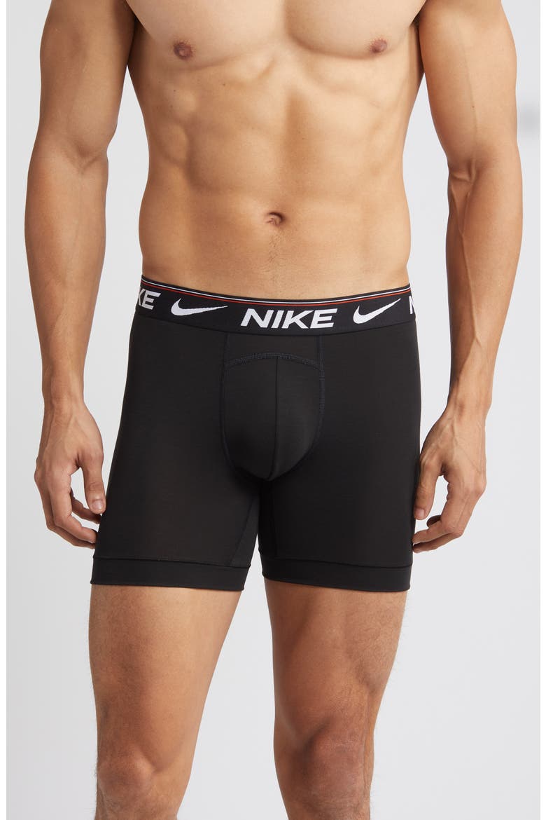 Dri-FIT Ultra Comfort 3-Pack Boxer Briefs, Alternate, color, BLACK