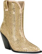 AZALEA WANG Laetitia Crystal Bootie