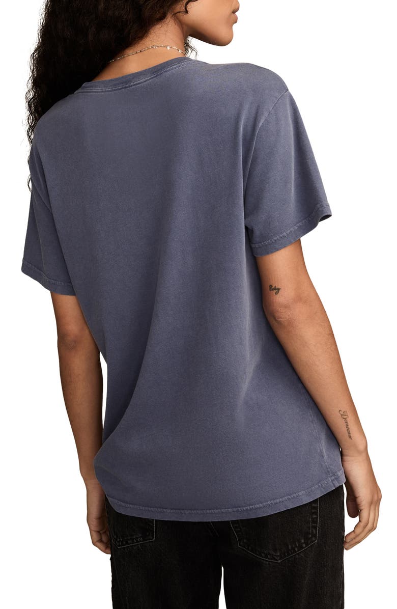 Lucky Brand Rolling Stones Boyfriend T-Shirt, Alternate, color, 