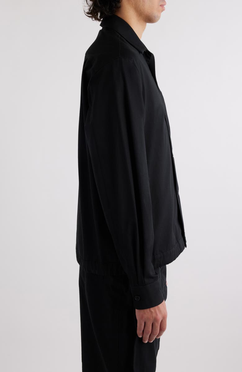 Givenchy Button-Up Overshirt, Alternate, color, 