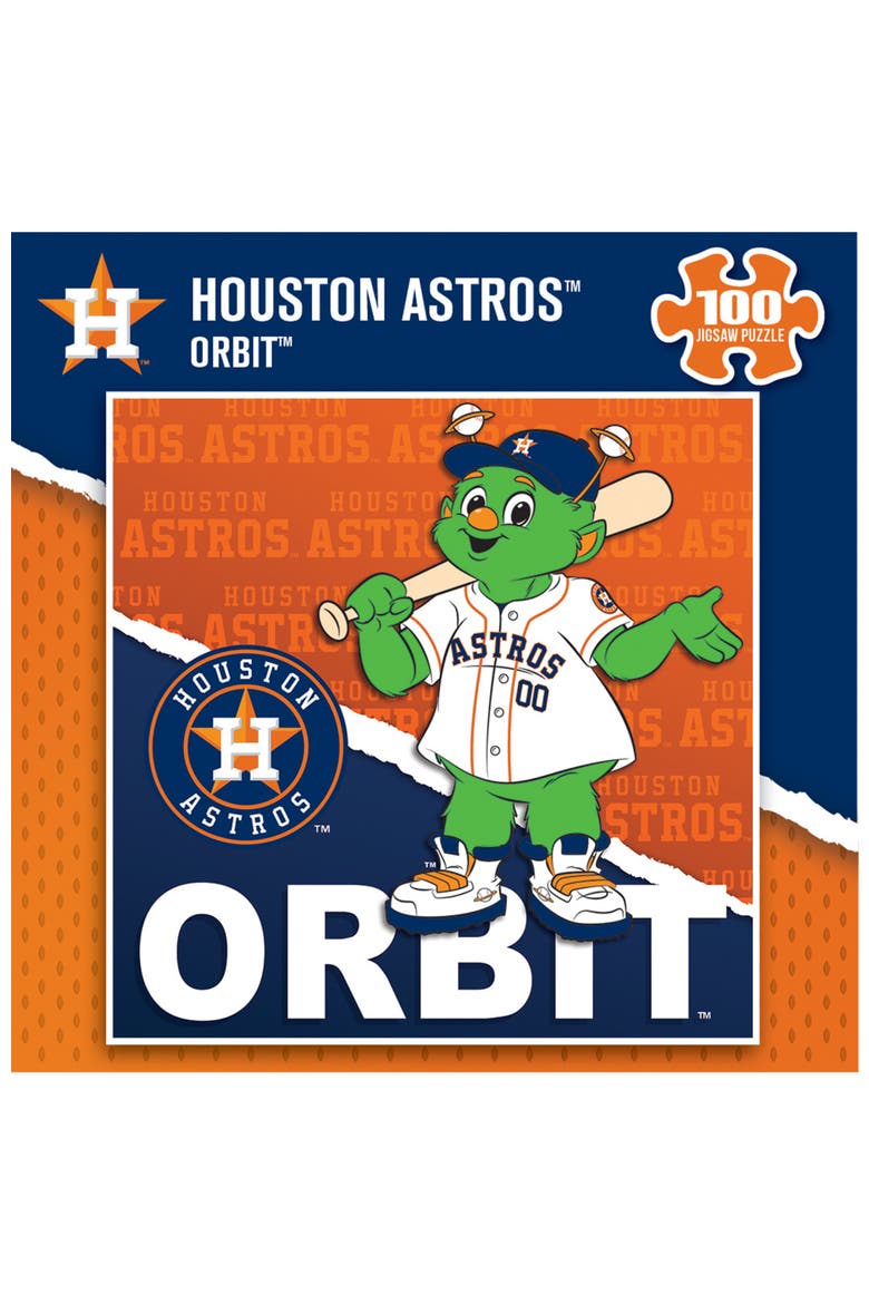 Houston Astros Mascot 100 Piece Puzzle, Alternate, color, Multicolor