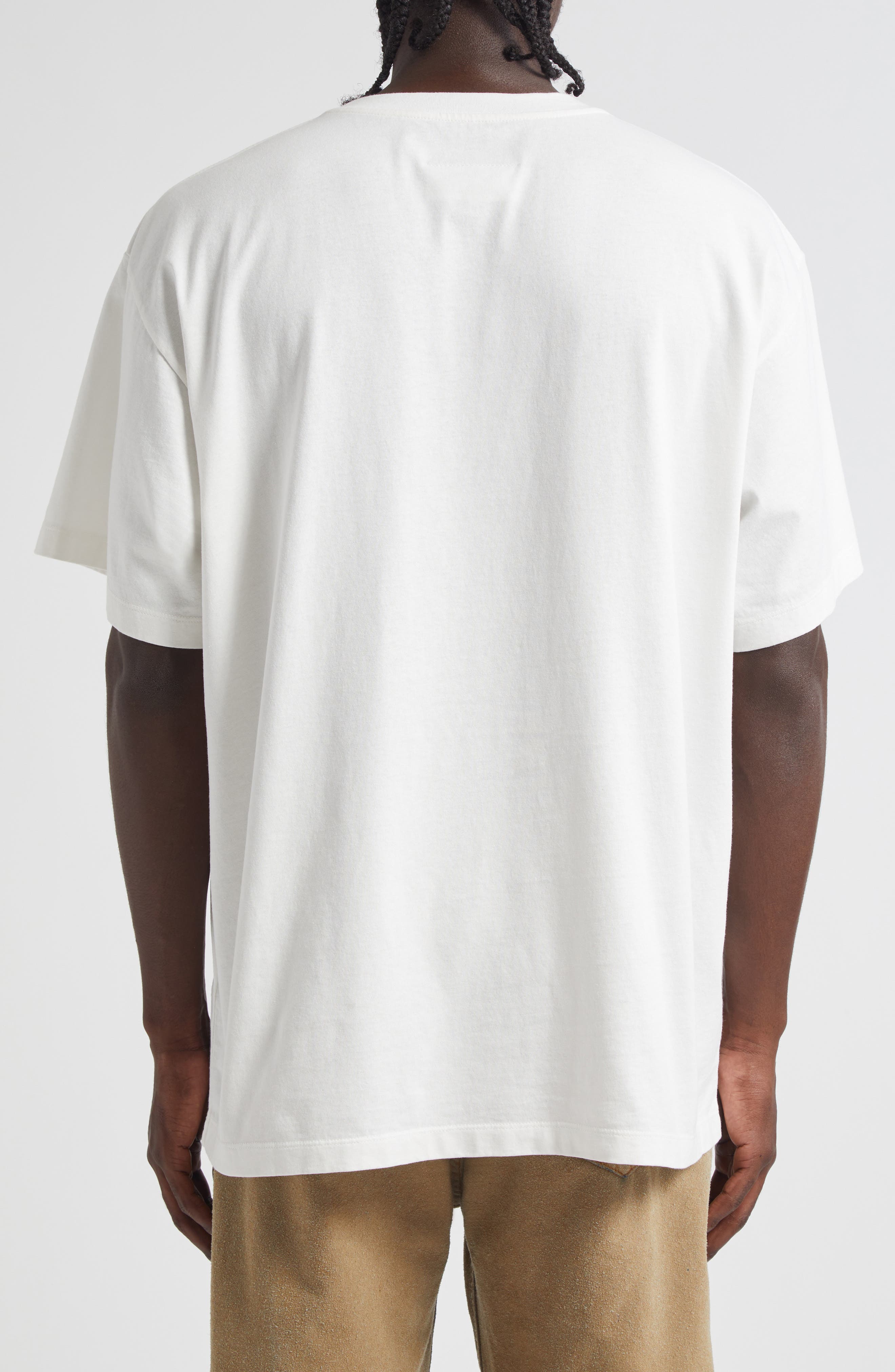 MM6 Maison Margiela Necklace Trompe l'Oeil Graphic T-Shirt (Men