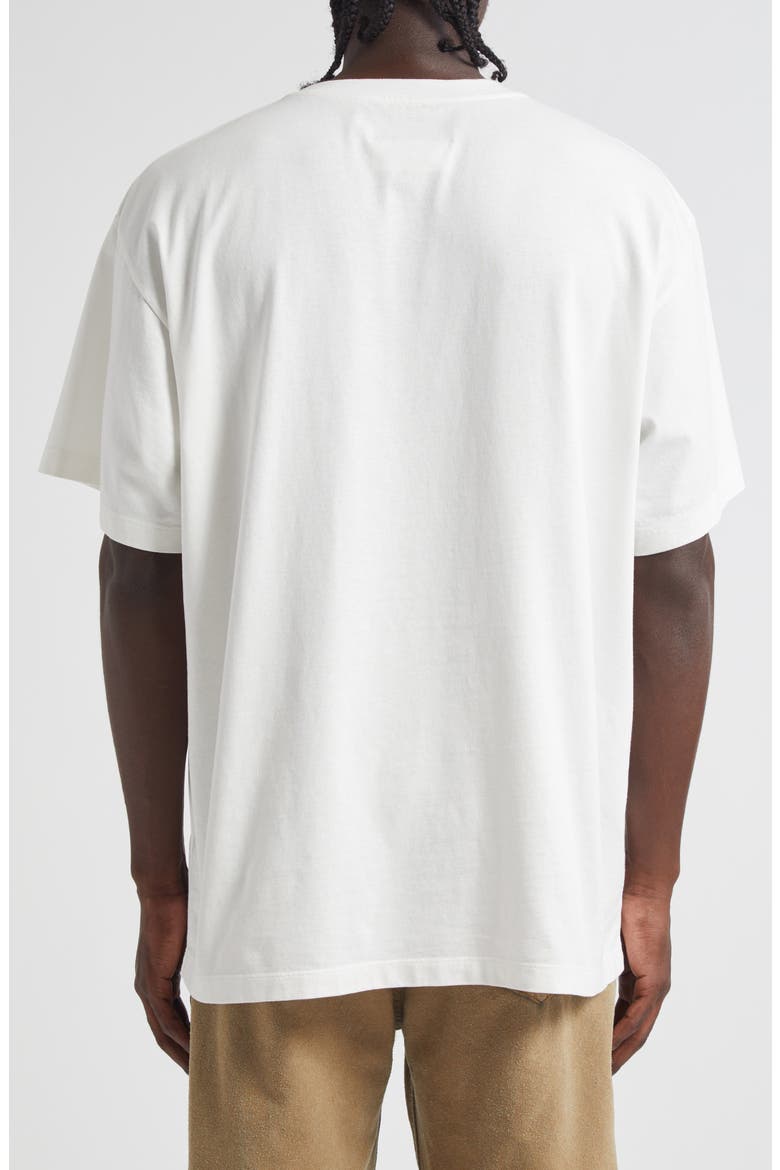 Necklace Trompe l'Oeil Graphic T-Shirt, Alternate, color, OFF WHITE