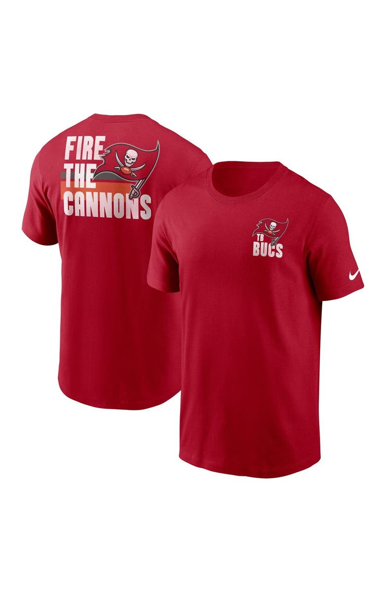 Nike Men's Nike Red Tampa Bay Buccaneers Blitz Essential T-Shirt, Main, color, 
