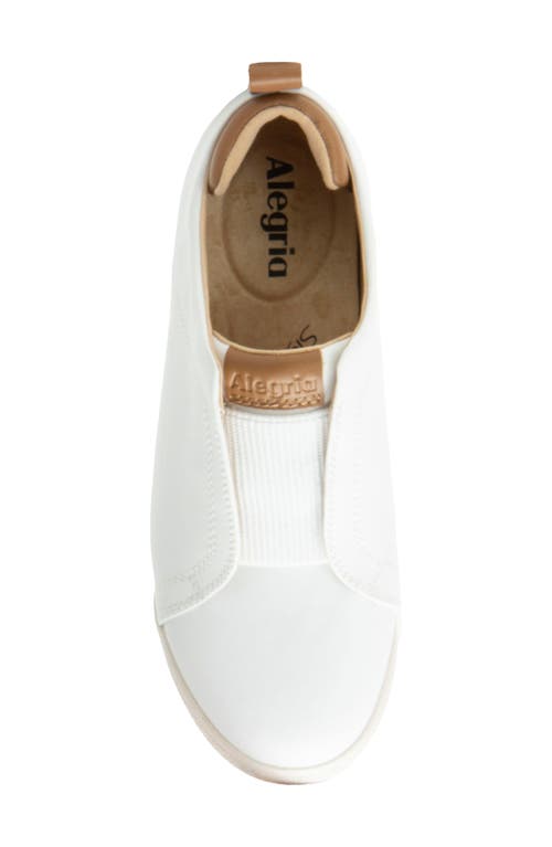 Alegria By Pg Lite Reah Slip-on Sneaker In White