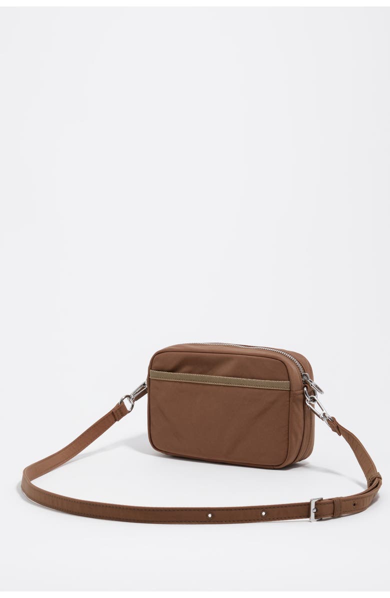 Bimba y Lola Small Nylon Crossbody, Alternate, color, Nougat