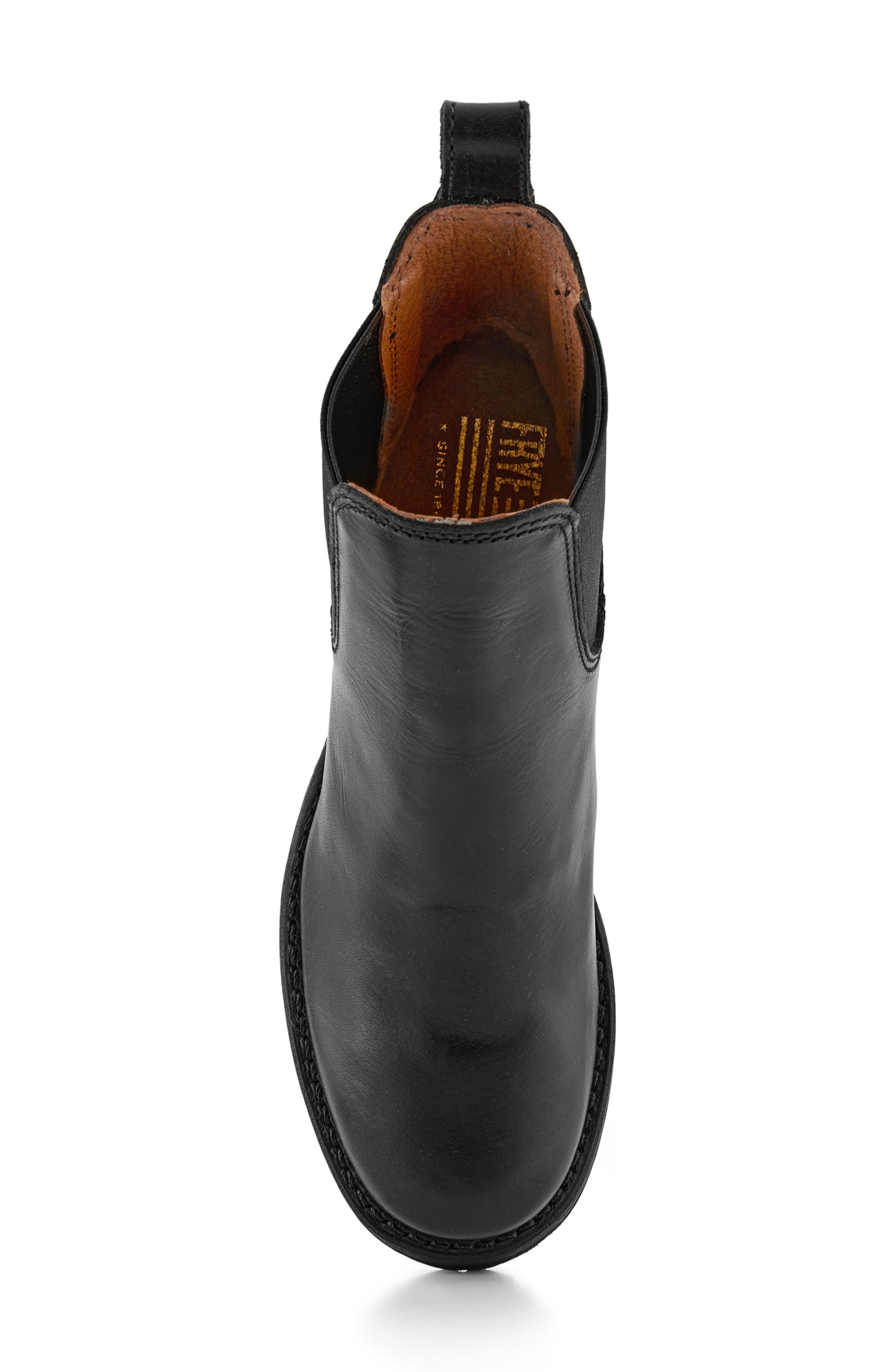 Frye Sabrina Block Heel Chelsea Boot, Alternate, color, 