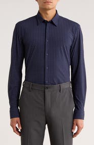 BOSS Roan Kent Long Sleeve Button-Up Shirt