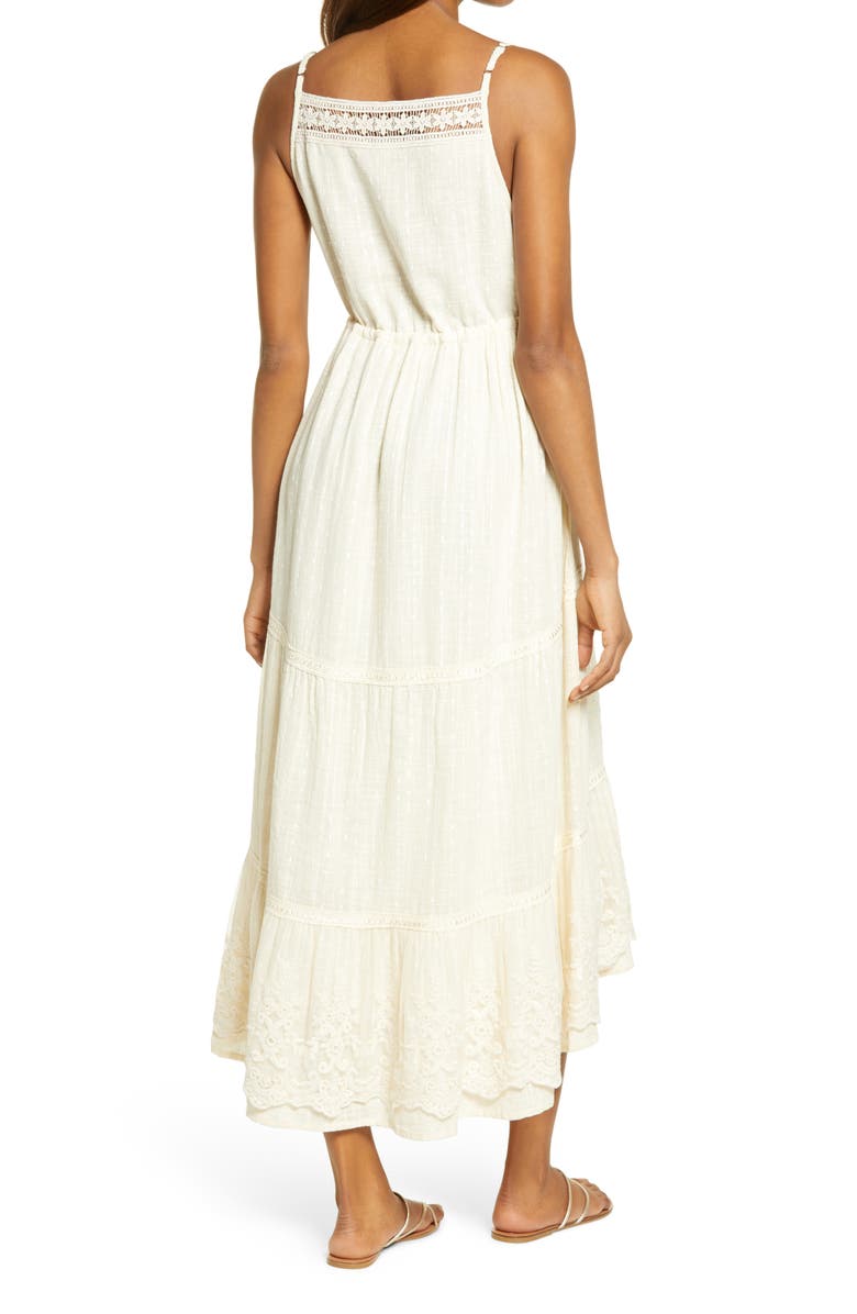 Raga Rashel Sleeveless Tie Waist Dress, Alternate, color, 